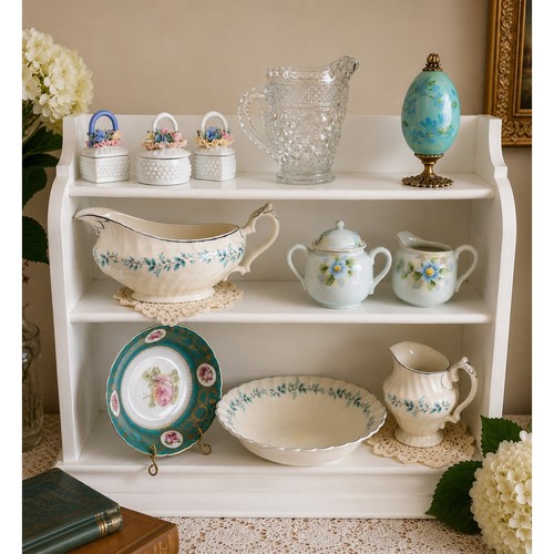 Vintage curated china wall - curated,