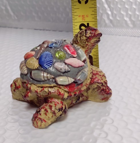 Seashell turtle pottery knick - turtle,