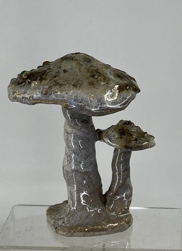 Signed studio pottery double - pottery,