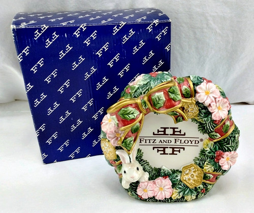Fitz floyd holiday wreath - floyd,