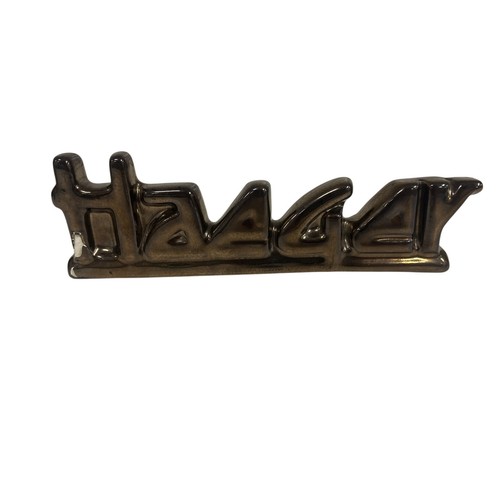 Vintage haeger pottery logo - pottery,