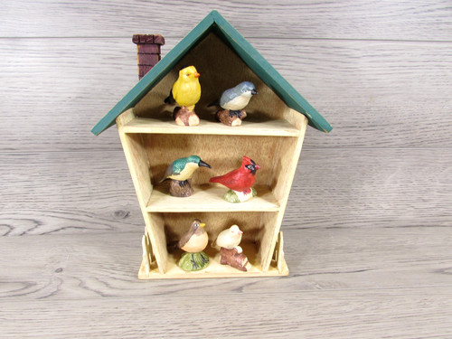 Vintage wood house shaped - vintage,