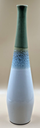 Modern tall ceramic - ceramic, blue