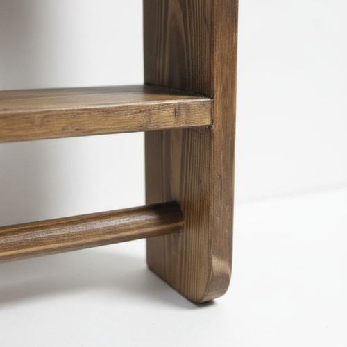 Solid wood display shelf - display,