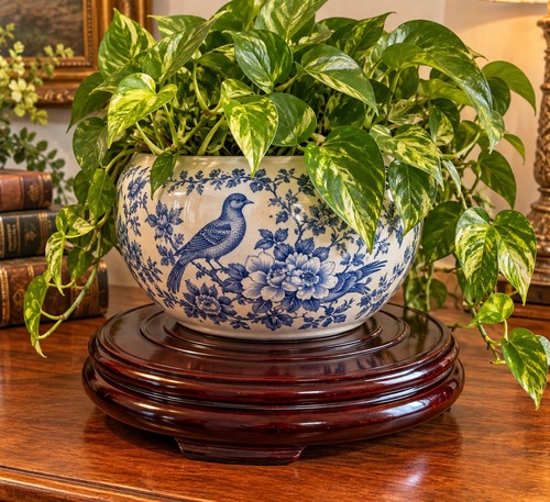 New england pottery - 12”, wood