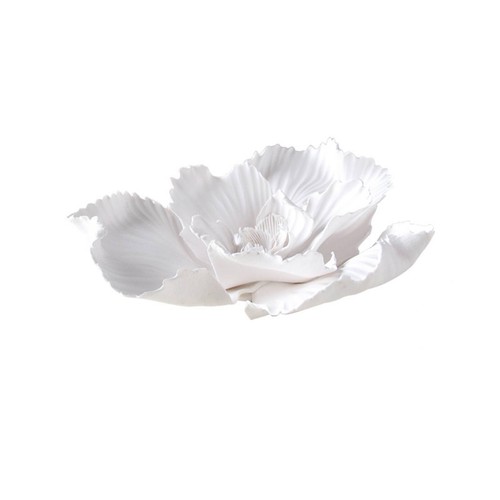 Ceramic flower matte - ceramic,