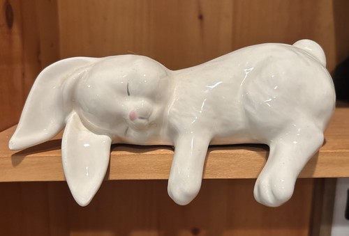 Vintage bunny rabbit shelf - rabbit,
