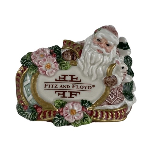 Fitz floyd holiday santa - fitz,