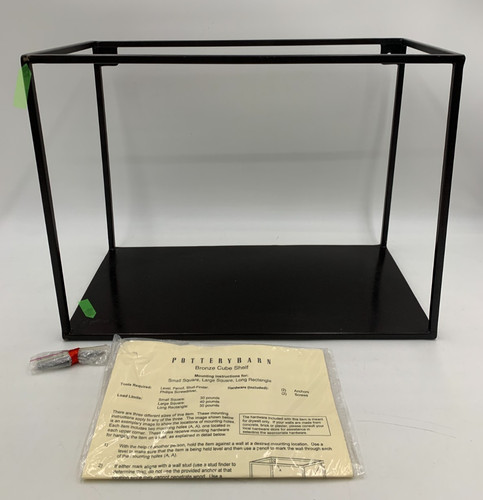 Pottery barn cube display - pottery,