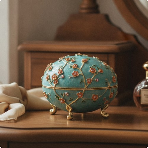 Egg jewelry box - egg,
