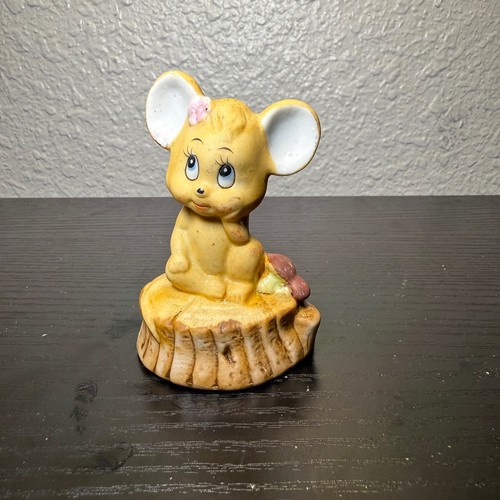 Vtg art pottery mouse - vtg,