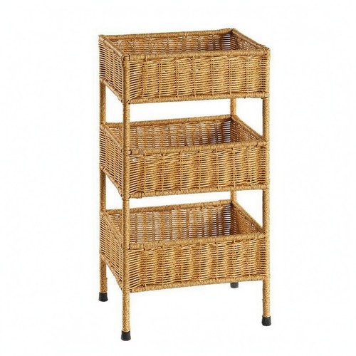 Tier rattan shelf - 3,