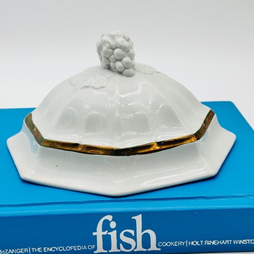 Vintage ironstone tureen - vintage, lid