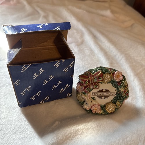 Fitz floyd holiday - fitz, wreath