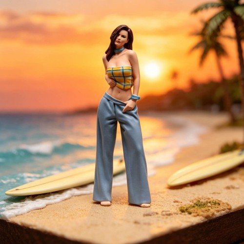 Hand painted miniature - painted, figure