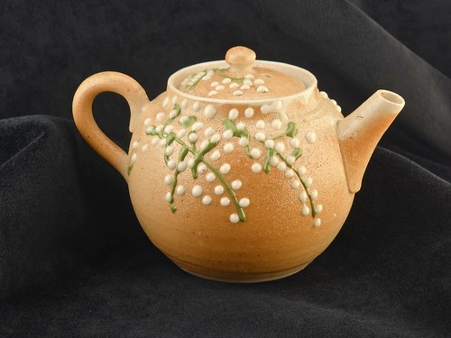 Vintage studio pottery teapot - vintage,