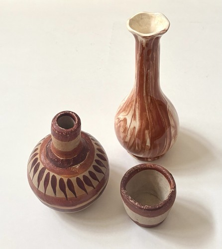 Vtg 3pc alaska clay carol - alaska,