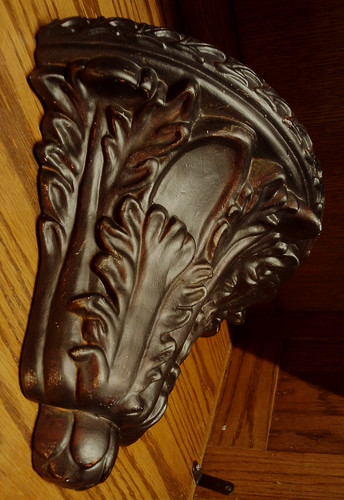 Distressed wall shelf ceramic - distressed,